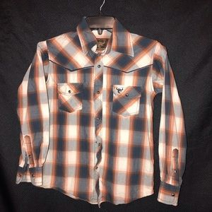 Boys Pearl Snap Shirt (m)